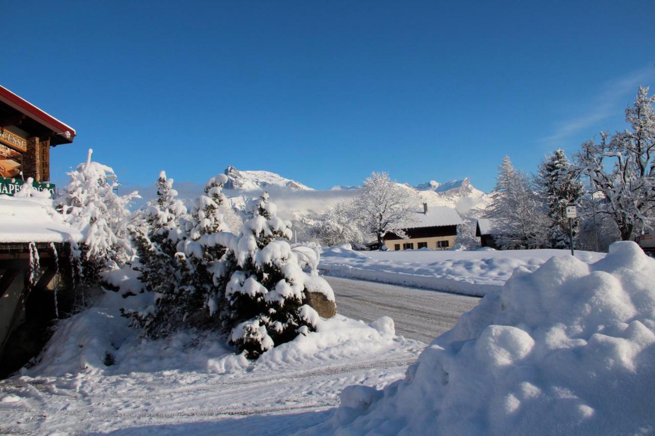 Appartement 103M2 Pres De Megeve, 2 Chambres, Grand Garage, Tennis En Ete 代米考迪亚 外观 照片